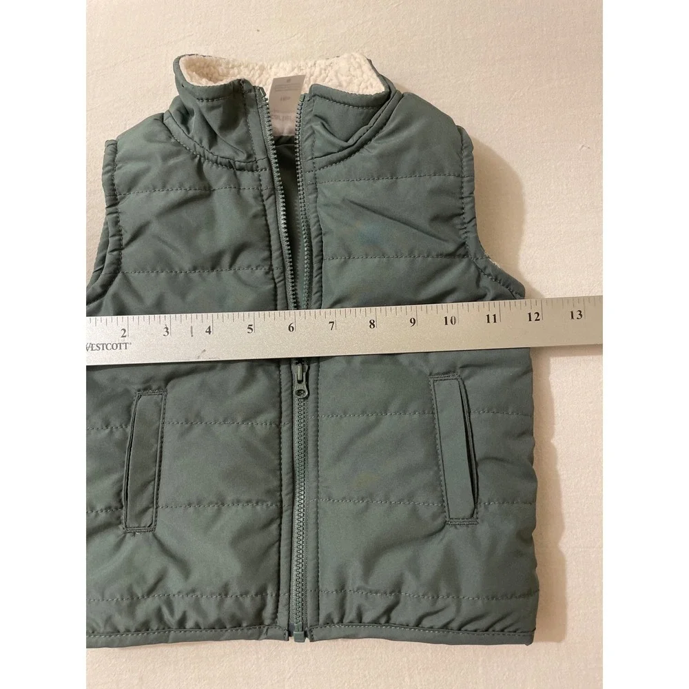 Carters Kids 18 Months Puffer Vest Sleeveless Jacket Coat‎ Warm Outerwear